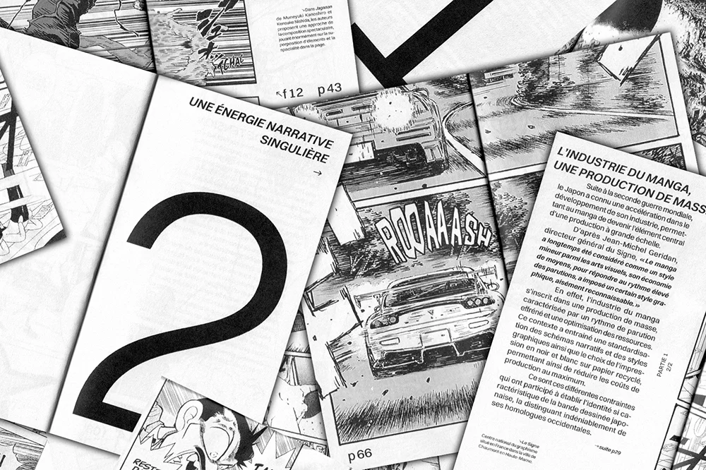 Mémoire de fin d'étude sur la manga, AU-DELÀ_DES_CASES, 2023-2024